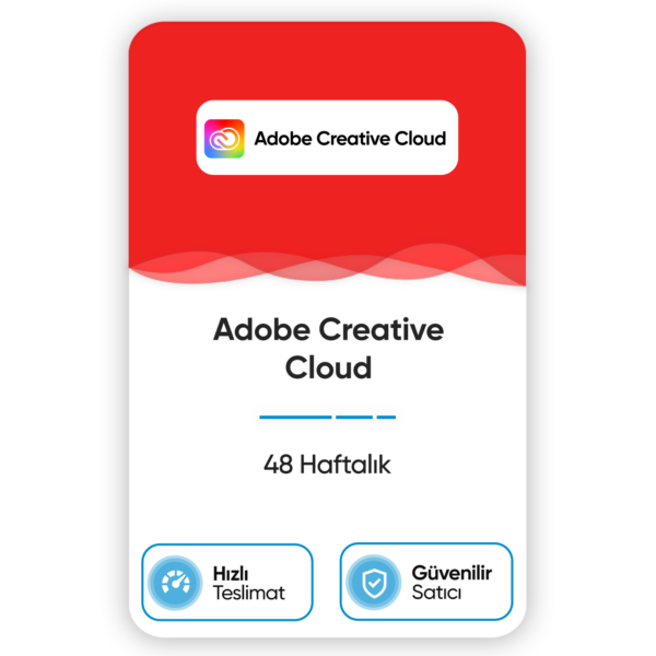 Adobe Creative Cloud – 48 Haftalık
