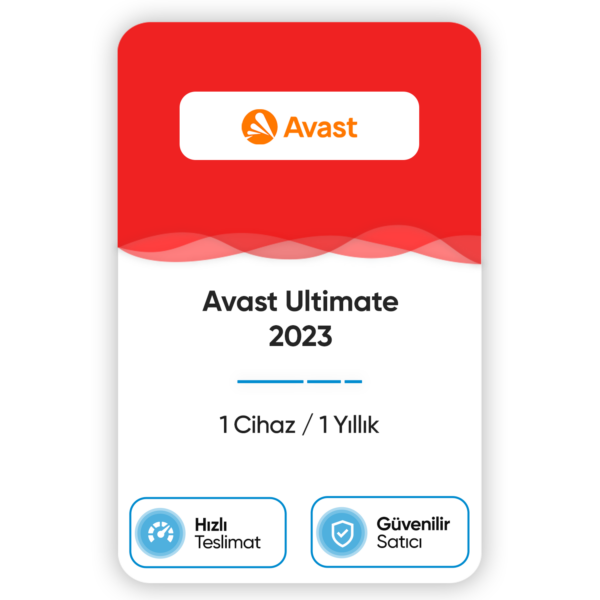 Avast Ultimate 2023 – 1 Yıllık