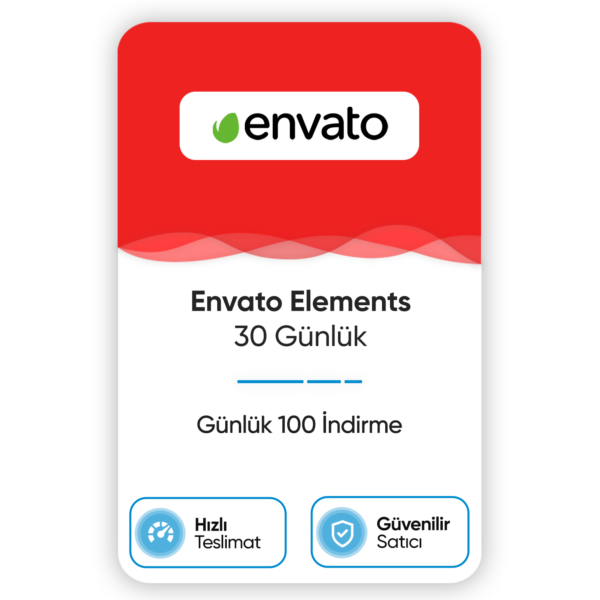 Envato Elements – 30 Günlük