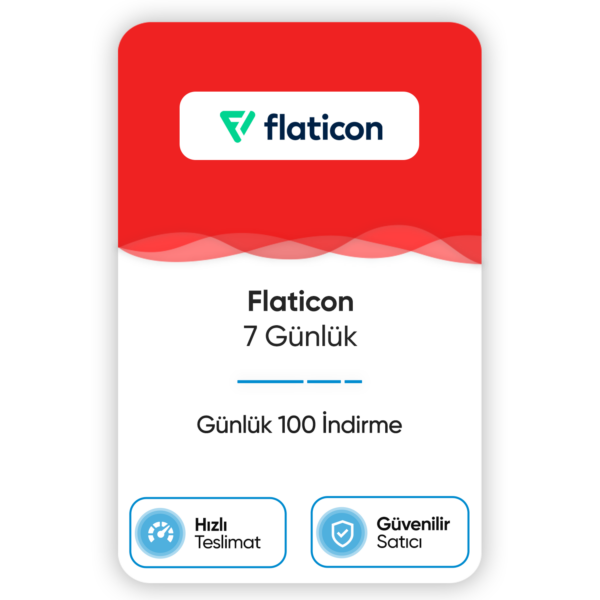Flaticon – 7 Günlük