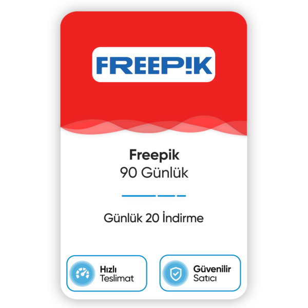 Freepik – 90 Günlük