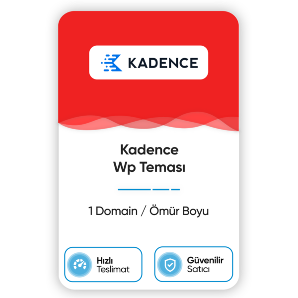 Kadence Wp Teması