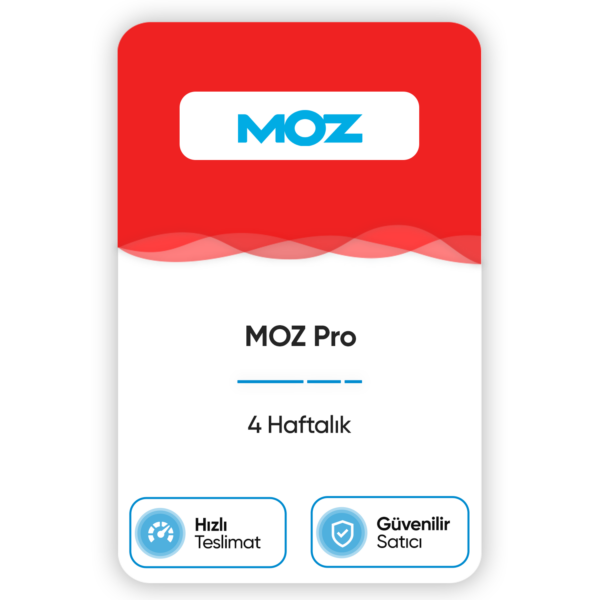 Moz Pro – 4 Haftalık